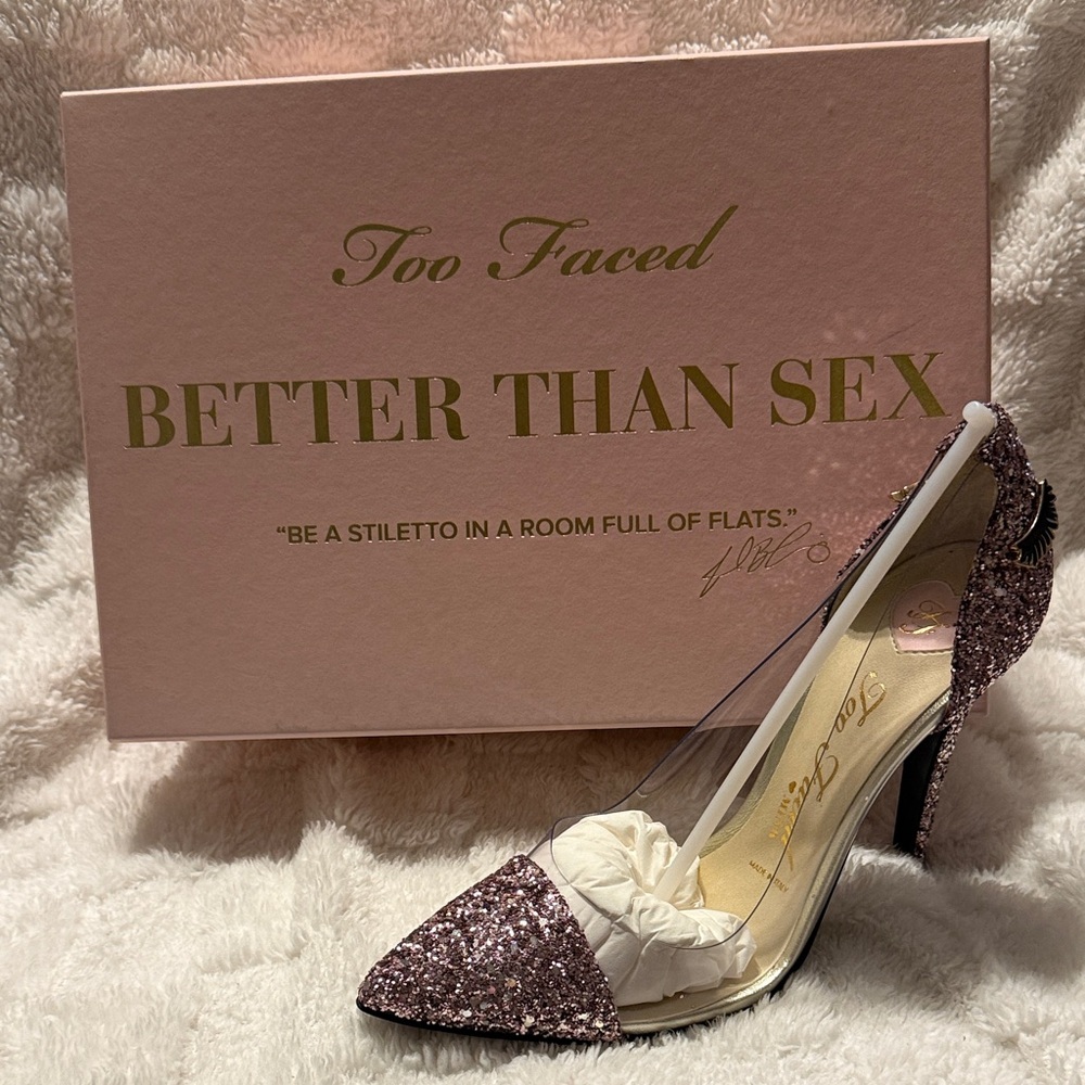 Too Faced Sparkling Pink Heels